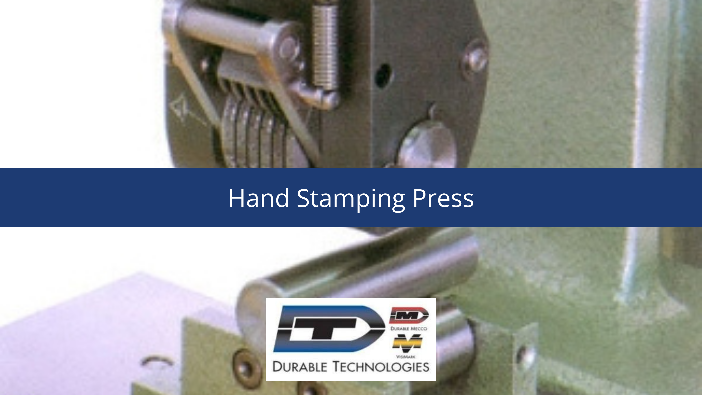Hand Stamping Press