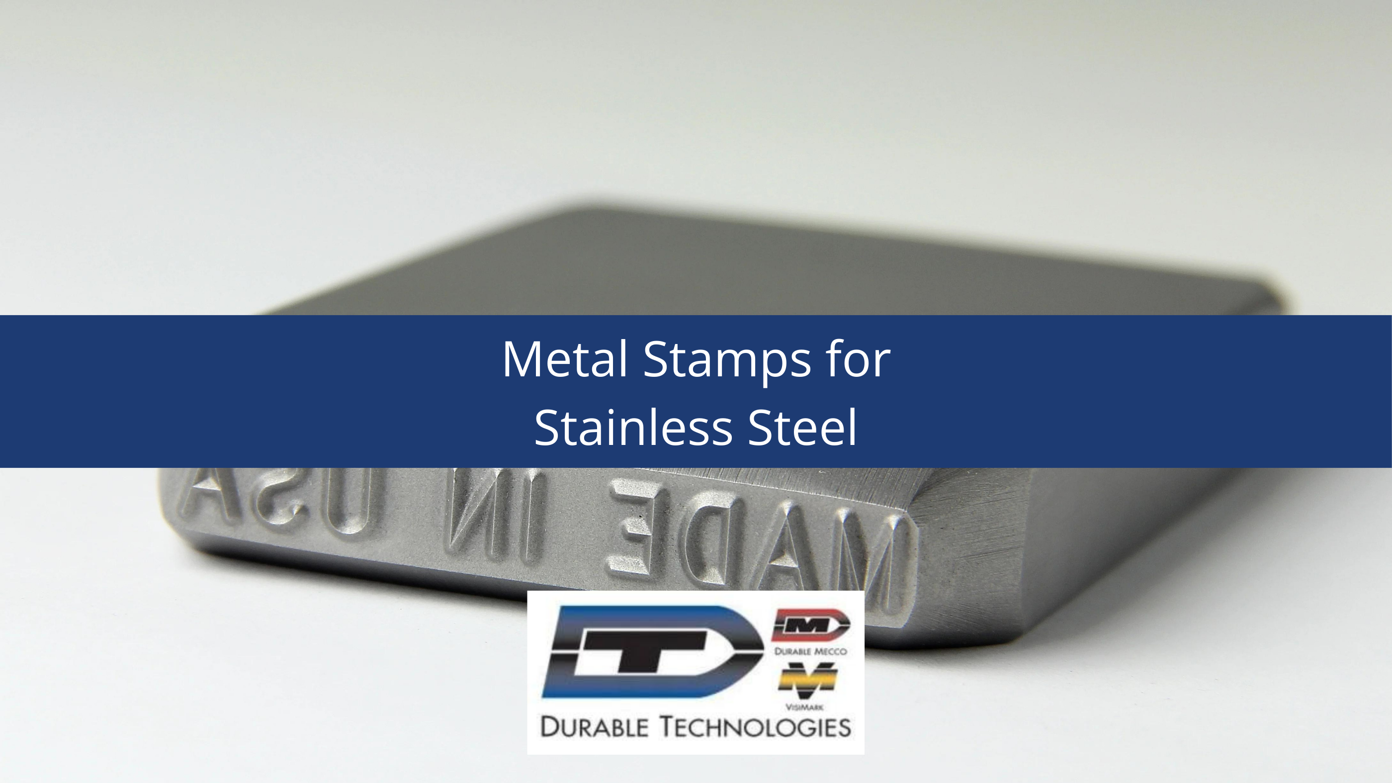 Metal Stamps for Stainless Steel