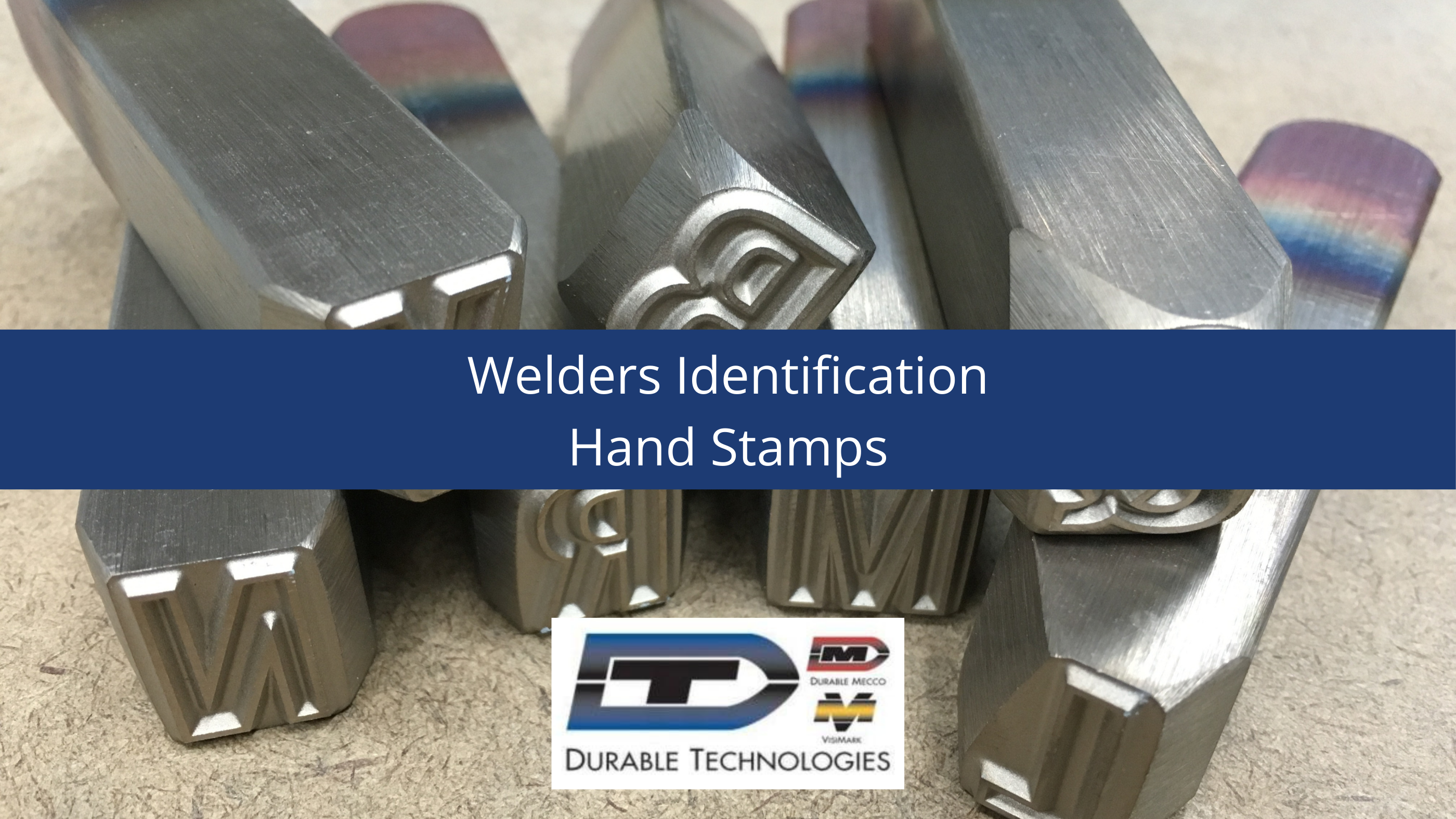 Welders Identification Hand Stamps