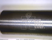 open table fiber laser marking example